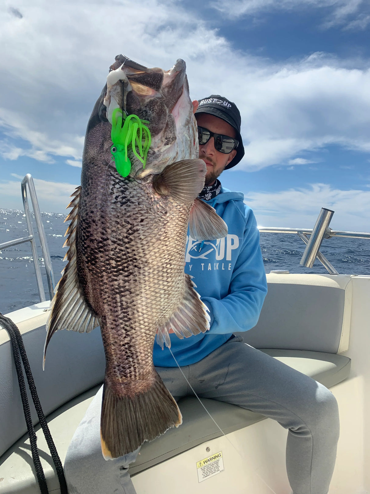 Black 'Send It' Bucket Hat